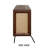  NTC Mossic Sideboard 3 - 4 Doors Natural Rattan Storage Cabinet, Buffet with Metal Legs, Boho Accent Cabinet for Living Room, Dining Room, and Entryway, Effortless Assembly-1051904518