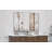Modern Oversized Rectangle Bathroom Mirror