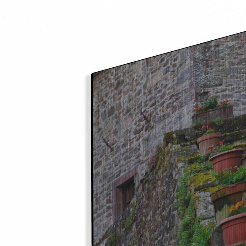 " Stone Steps, " by Larry Malvin, 24" H x 36" W