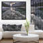 «Black Icy Mountain Lake with Snow», photographie-26684132-35061676