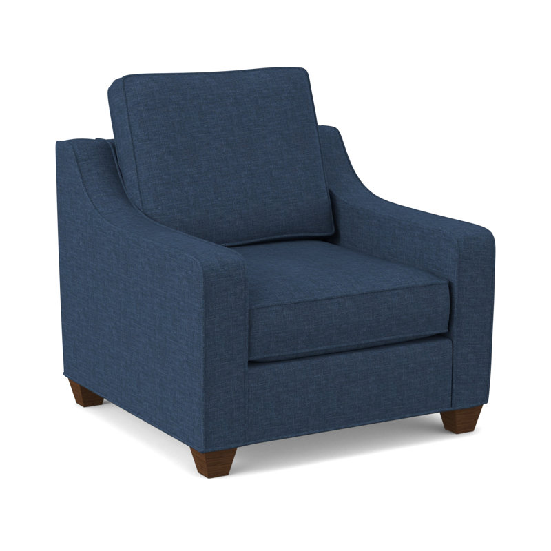 Fauteuil large de 34 po Clark, Noyer Montana, Archétype amiral