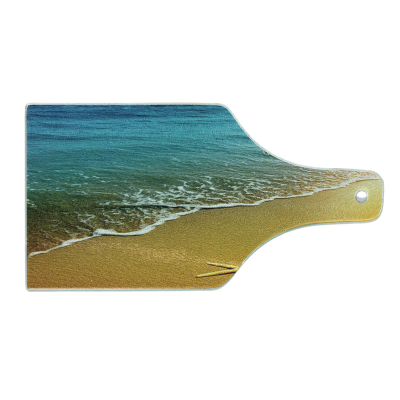 Planche à découper en verre trempé Ambesonne