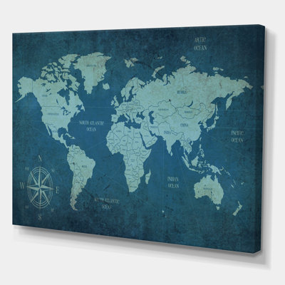 " Slate World Map II "