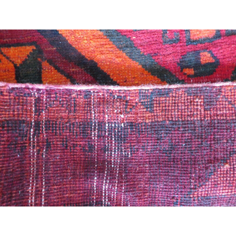 Tapis oriental turc rétro noué à la main 3 pi 2 po x 6 pi 8 po 61CCA53C076143DC873B607697C9C44E