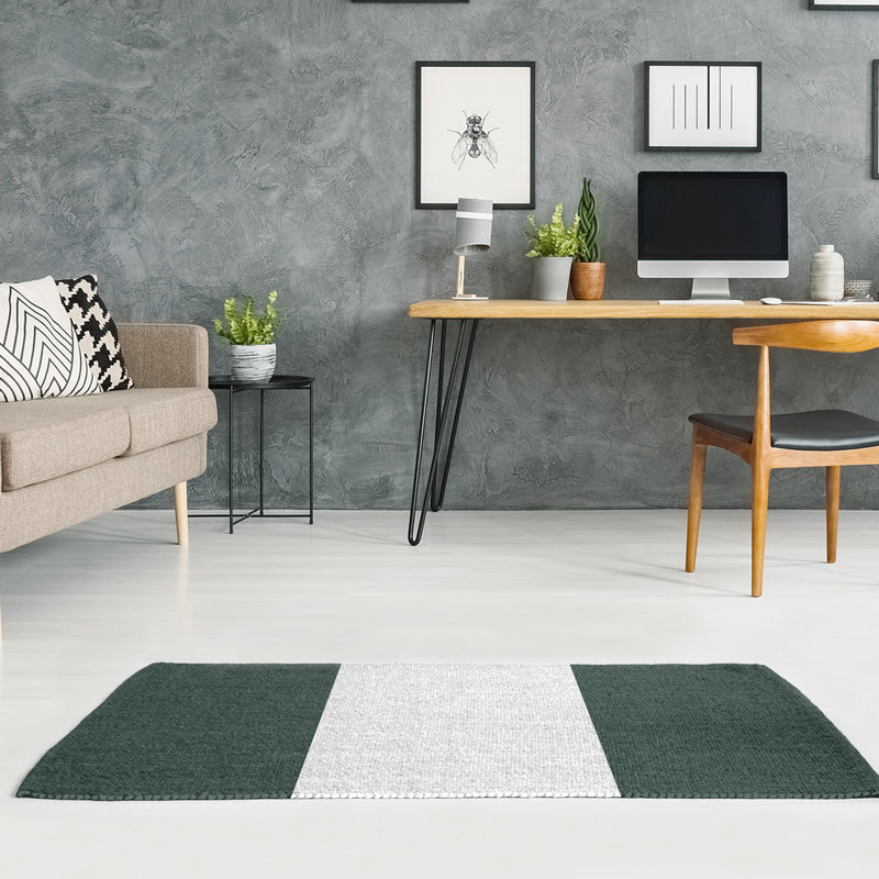 Chenille Indoor Rug, Rectangle 5' x 7'