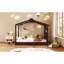 Lits multifonctionnels avec rangement, lit simple en bois pour maison moderne