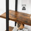 Danna 177.5cm H x 105cm W Steel Standard Bookcase-114413473