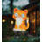 Eye Roller Solar Stake - Cat