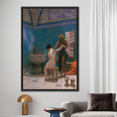 Toile pour salle de bain Leon Leon