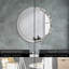 Huldar Glass Flat Wall Mirror
