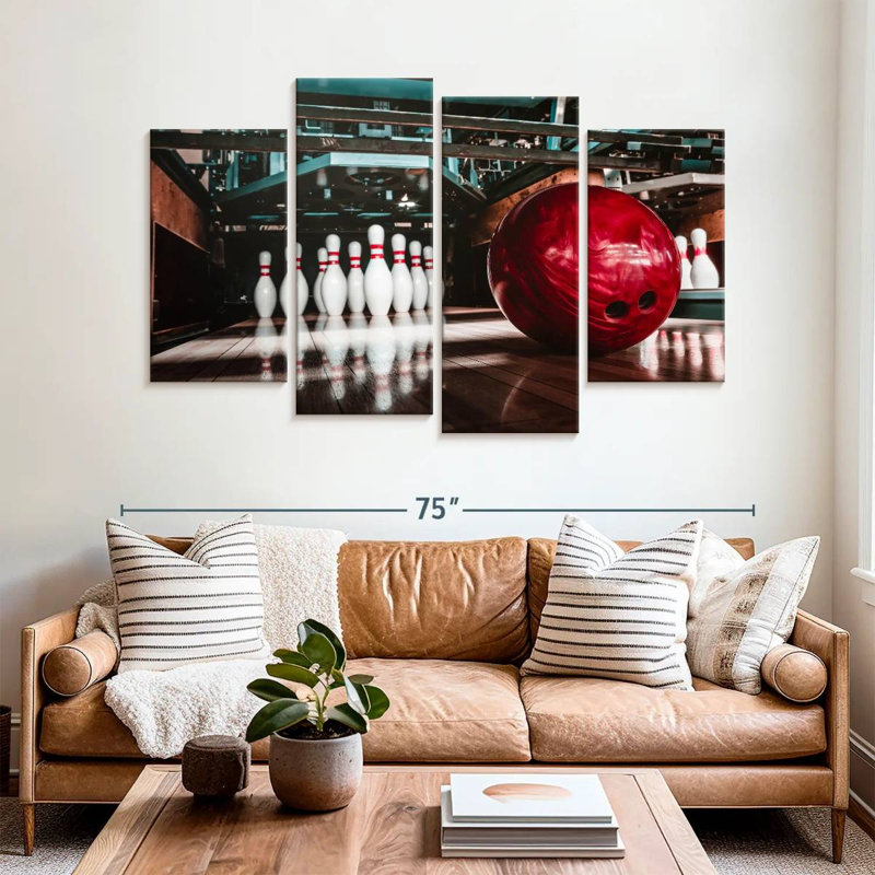 Bowling lane Sireci, H 42 po x l 68 po