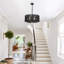 Lauri 6-light Handwoven Rattan Boho Farmhouse Chandelier-199796578