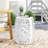 Metal End Table -Large-1412499723