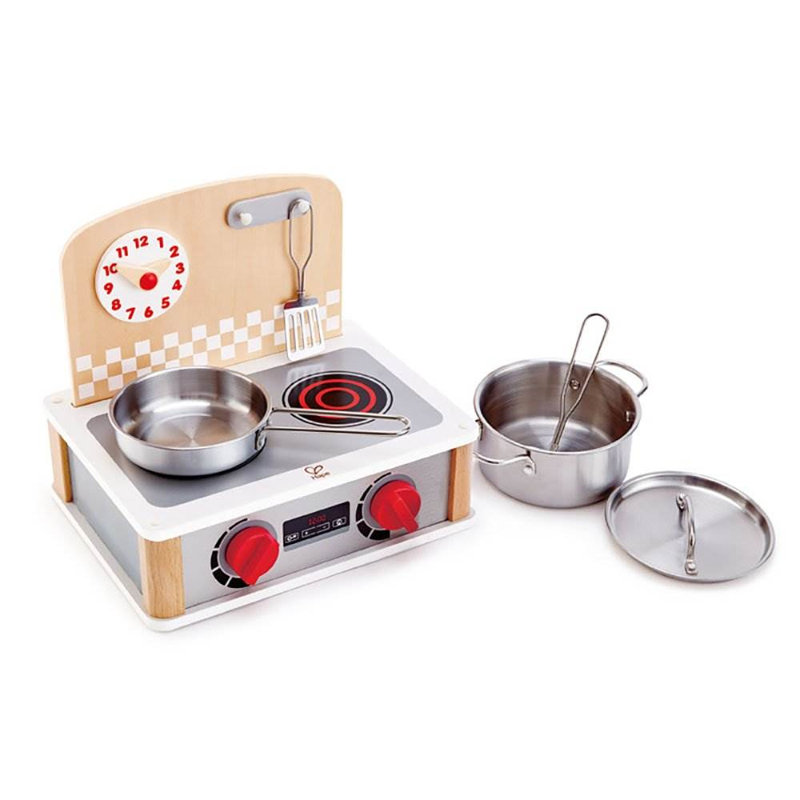 2 in 1 Pretend Play Tabletop Pots and Pans Set