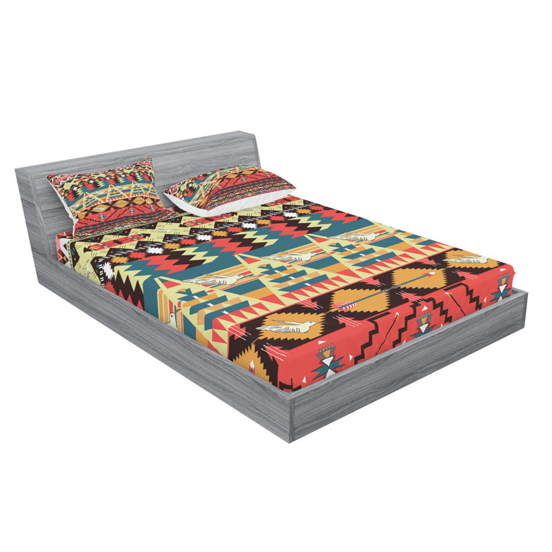 Microfiber Sheet Set, Full Sheet Set with Fitted Sheet