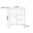 Pine Multi-functional Practical Storage Cabinet
