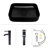 Bucharest 24'' Single Bathroom Vanity with Plastic Top with Mirror