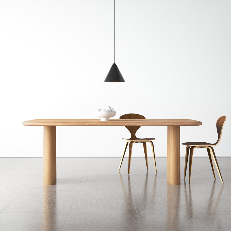Daymon Oak Solid Wood Dining Table