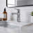 Livorno 30 " W Freestanding Standard Free Standing Single Double Single Vanity Bathroom Vanity With Ceramic Top