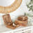 Attridge Wood Handmade Tree Decorative Brown Box with Hinged Lid Set