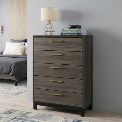 Mandy 33'' W 5 - Drawer Dresser