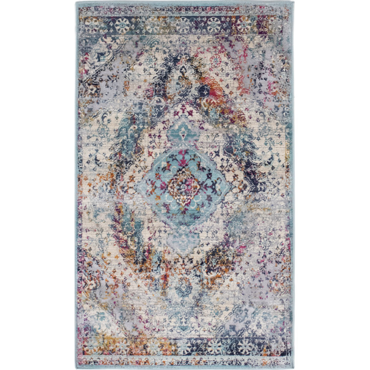 Mosely Silver Area Rug