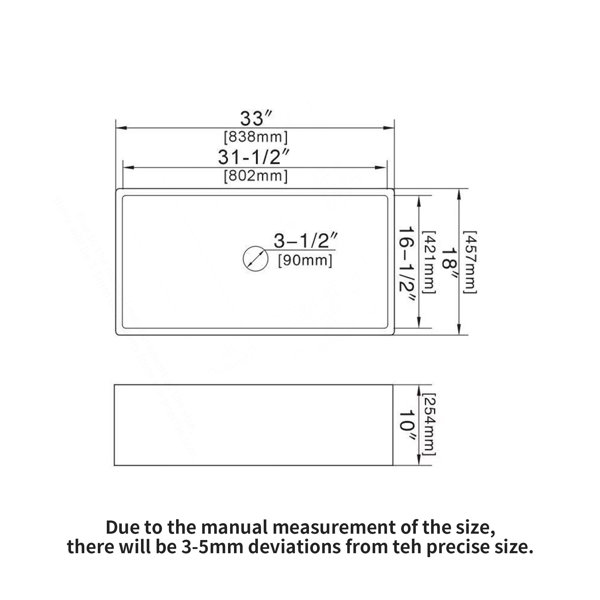Dimensions du produit