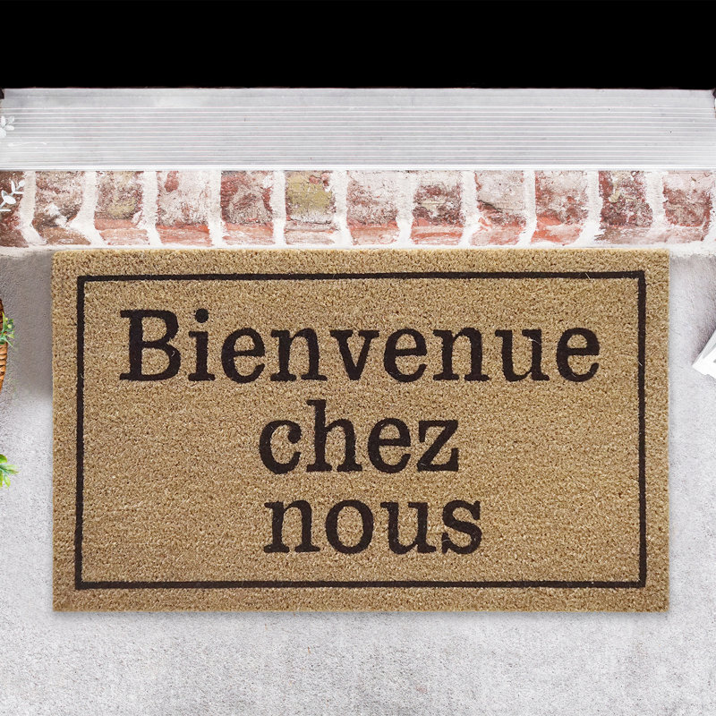 Paillasson Coir Bienvenue Chez Nous