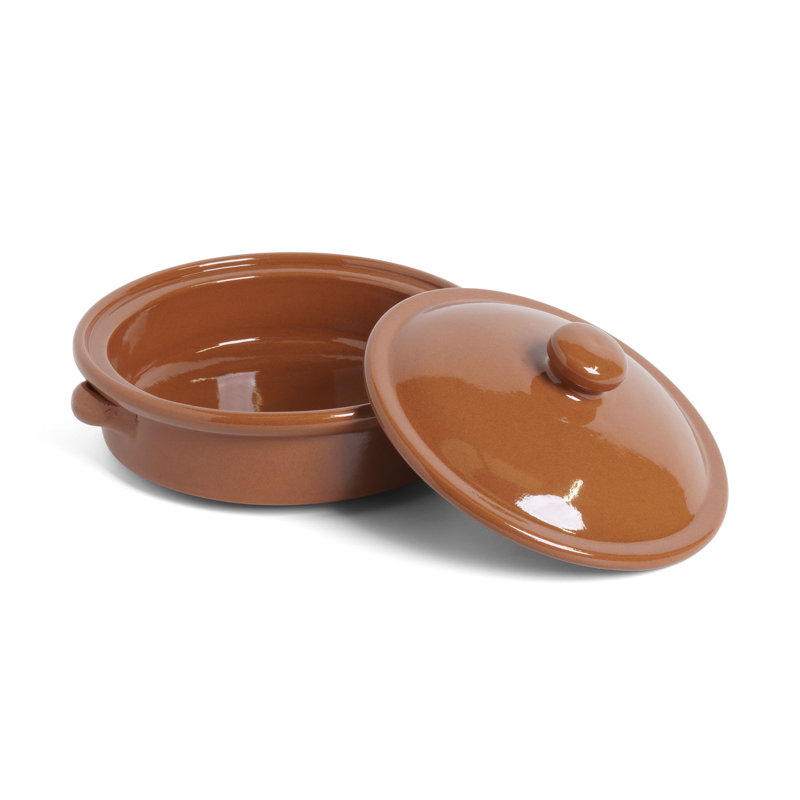 Symple Stuff Round Terracotta Bakeware, 25 cm