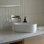 Lavabo de salle de bain vasque circulaire en céramique AGUA Canada Frido