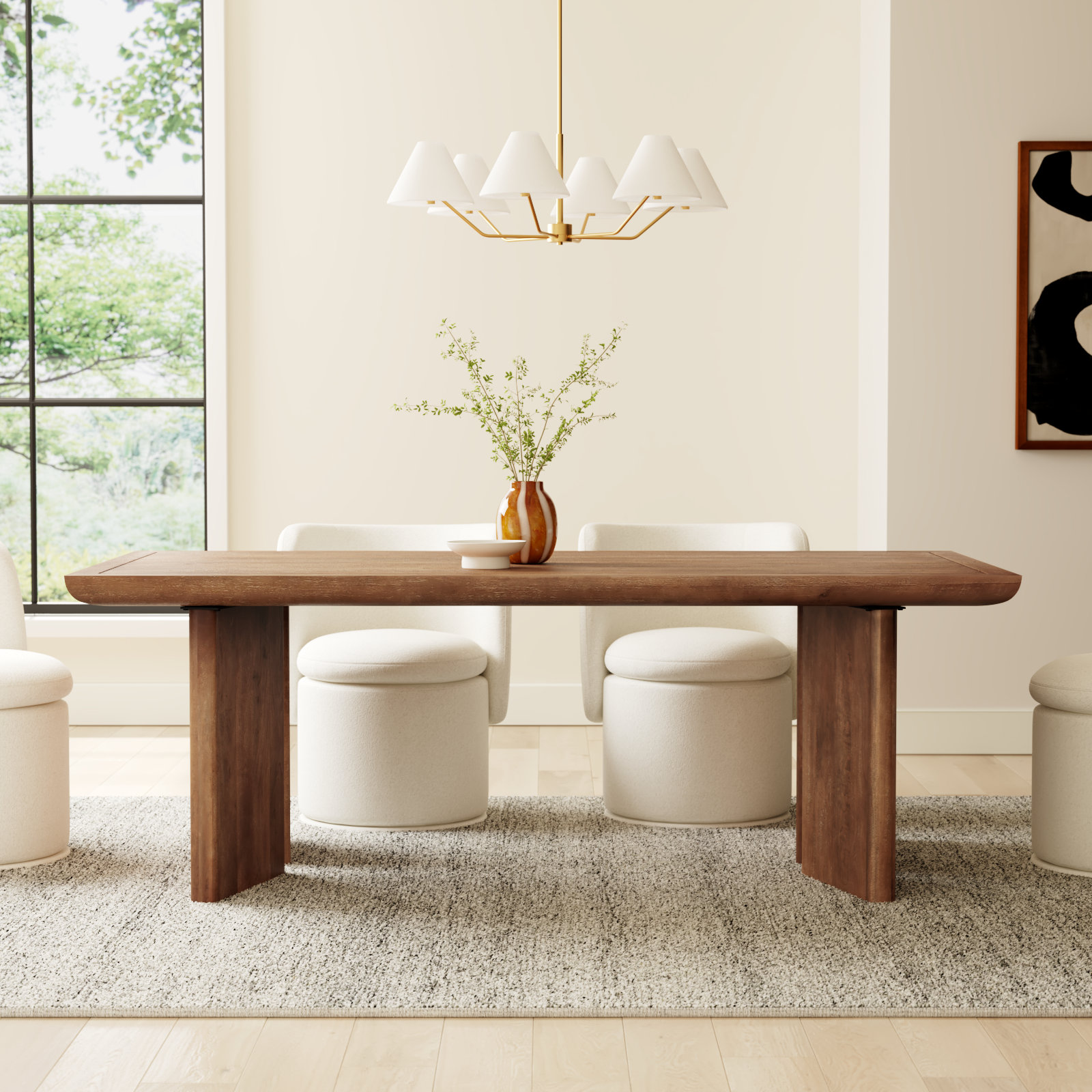 Abrahamsville 84'' Dining Table