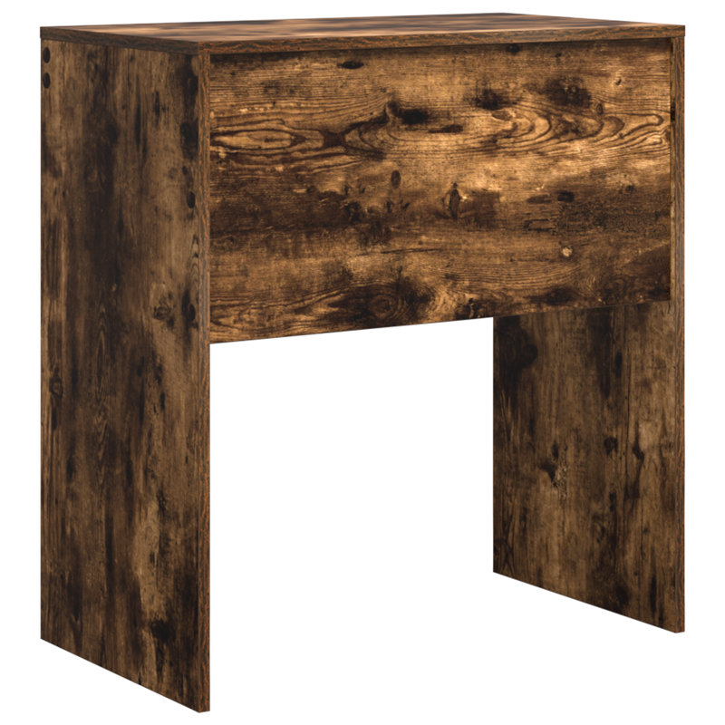 Writing Desk Particle Board 76 Cm, Smoked Oak, 76cm H x 70cm W x 40cm D
