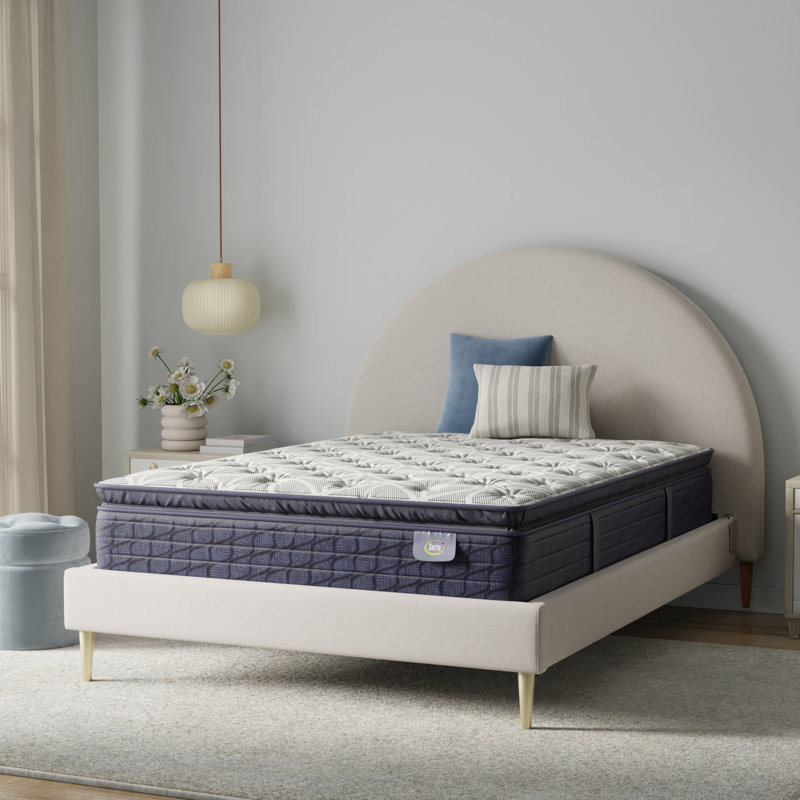 Matelas à plateau-coussin moelleux 14,5 po Serta Clarks Hill Elite II, Simple extra long