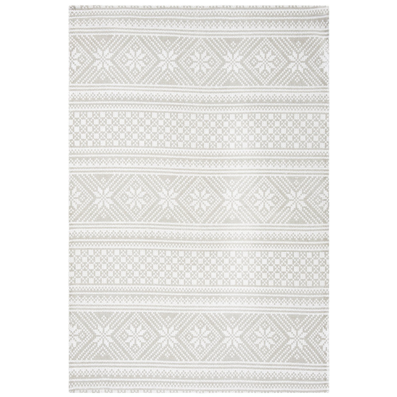Reuben Hand Loomed Cotton Southwestern Rug, Rectangle 4' x 6'