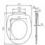 Dejha Soft Close Elongated Standard Toilet Seat