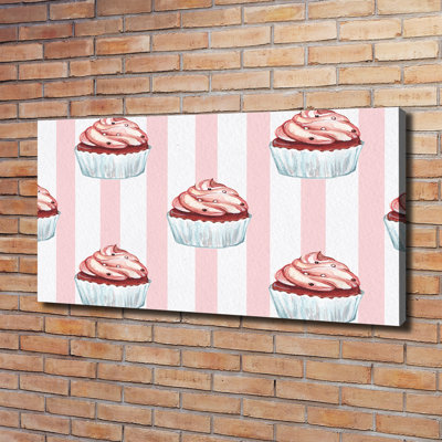 Cupcakes - Wrapped Canvas Print