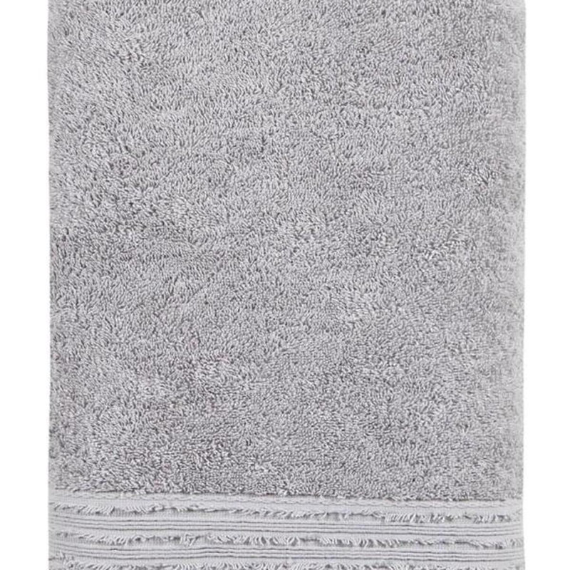Serviette de bain en coton turc brun clair, 69 x 137 cm, Marron clair