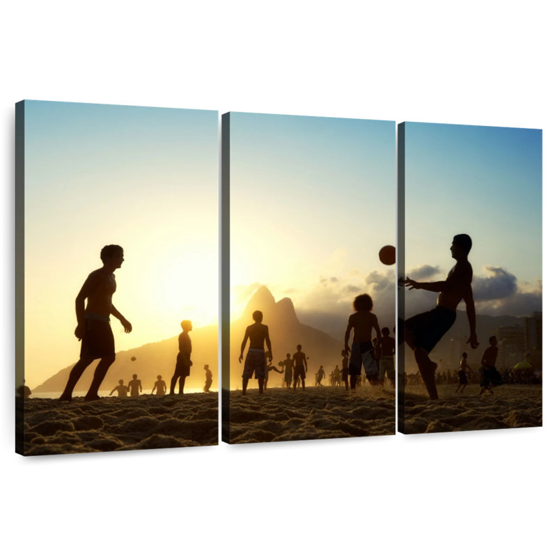 Sireci Sunset Fun Soccer, 36" H x 57" W