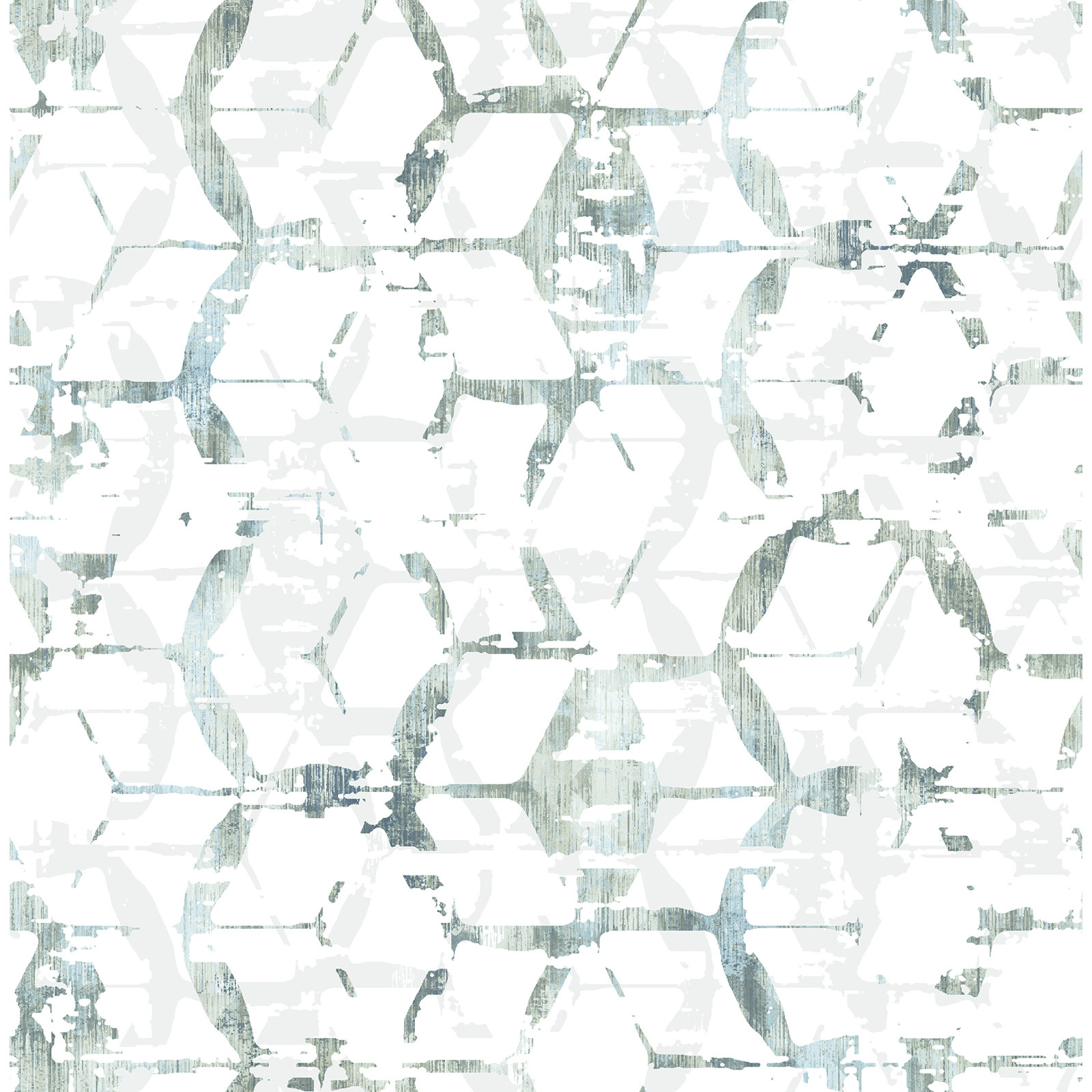 Verlina Modern Geometric Wallpaper, Slate