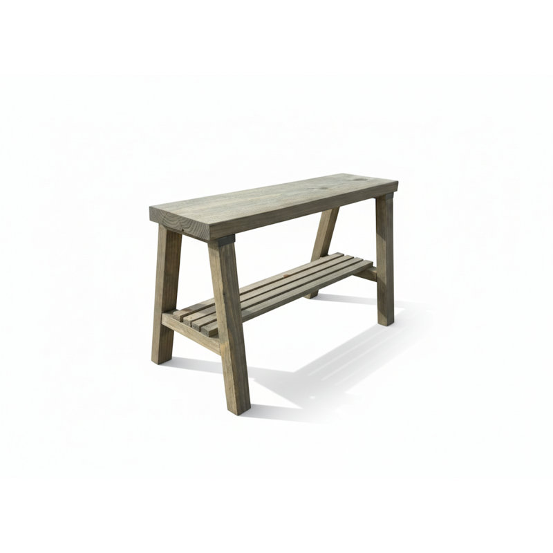 Banc de rangement Daigo, Gris
