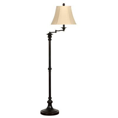 Annarae 62'' Swing Arm Floor Lamp