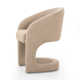 Gerena Upholstered Back Arm Chair in Neutral