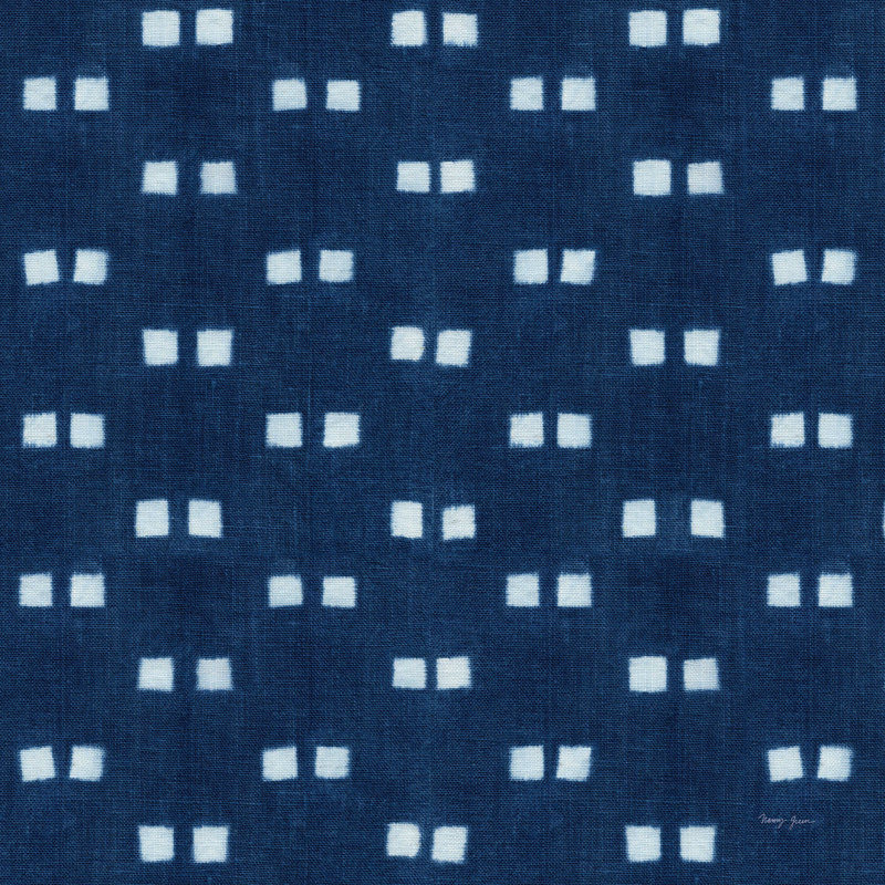 «Meares Shibori Square VI on Canvas» par Nancy Green, reproduction, H 12 po x l 12 po x P 1,25 po