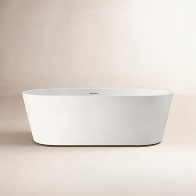 Iris 54" Freestanding Soaking Acrylic Bathtub