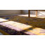 Yellow / Gold Orange Floral 1920s Hand Knotted Pile Wool Antique Rectangle Rug
