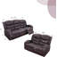 Canapé inclinable en cuir 72 po Luxcomfort - Siège moelleux pour une détente ultime-324177842