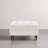 Upholstered Beige Square Tufted Corduroy Flip-Tray Top Storage Ottoman, Single Ottoman Modular Part For Sectional Sofa-1061832492