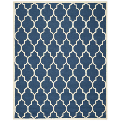 Cannen Hand Tufted Wool Geometric Rug