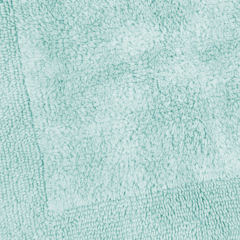 Ruthann Cotton Reversible Bath Mat, Duckegg