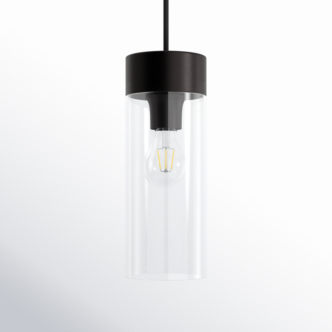 Monterey 1 - Light Matte Black Single Pendant AllModern